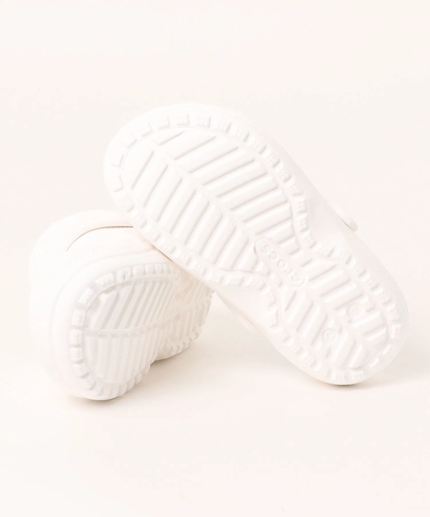 Детские сабо Crocs Classic Lined Clog серые — фото 3