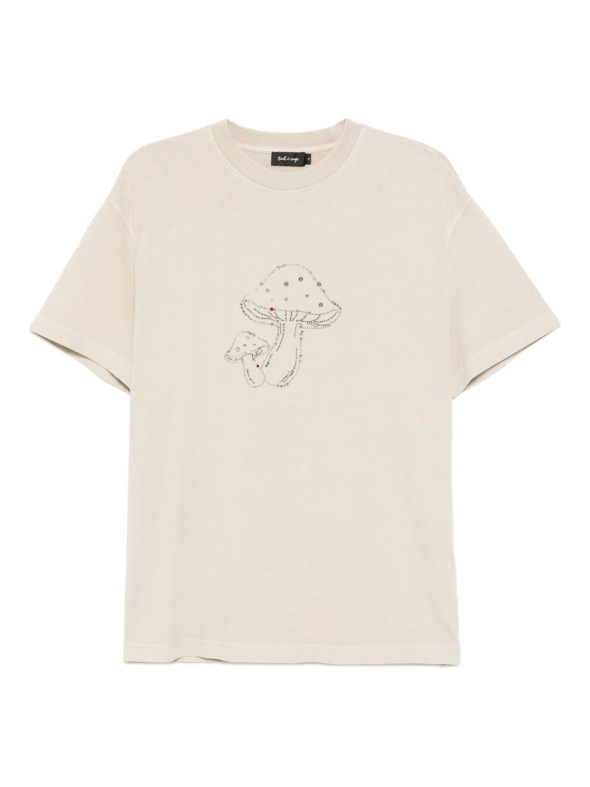 

Футболка с принтом Tout A Coup, бежевый