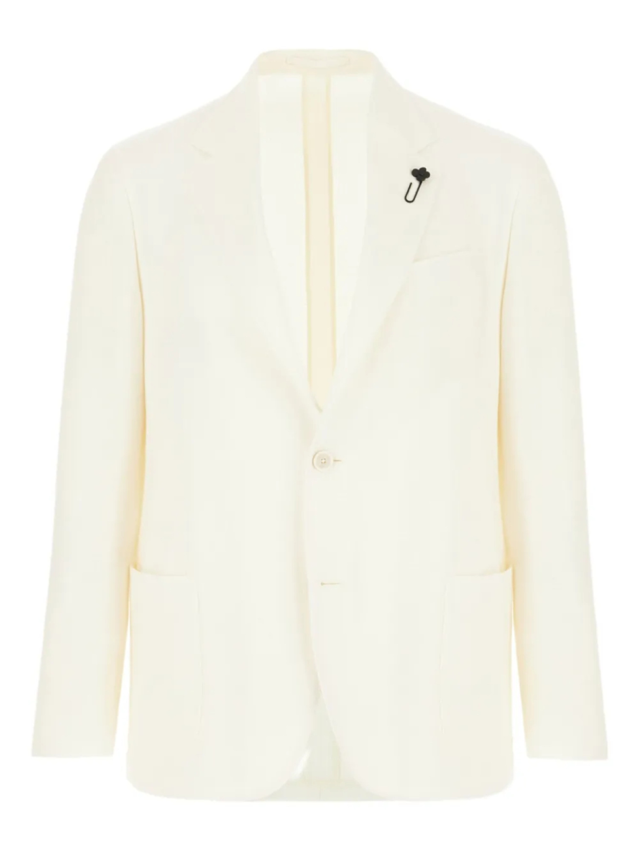 

Однобортный блейзер Lardini, белый