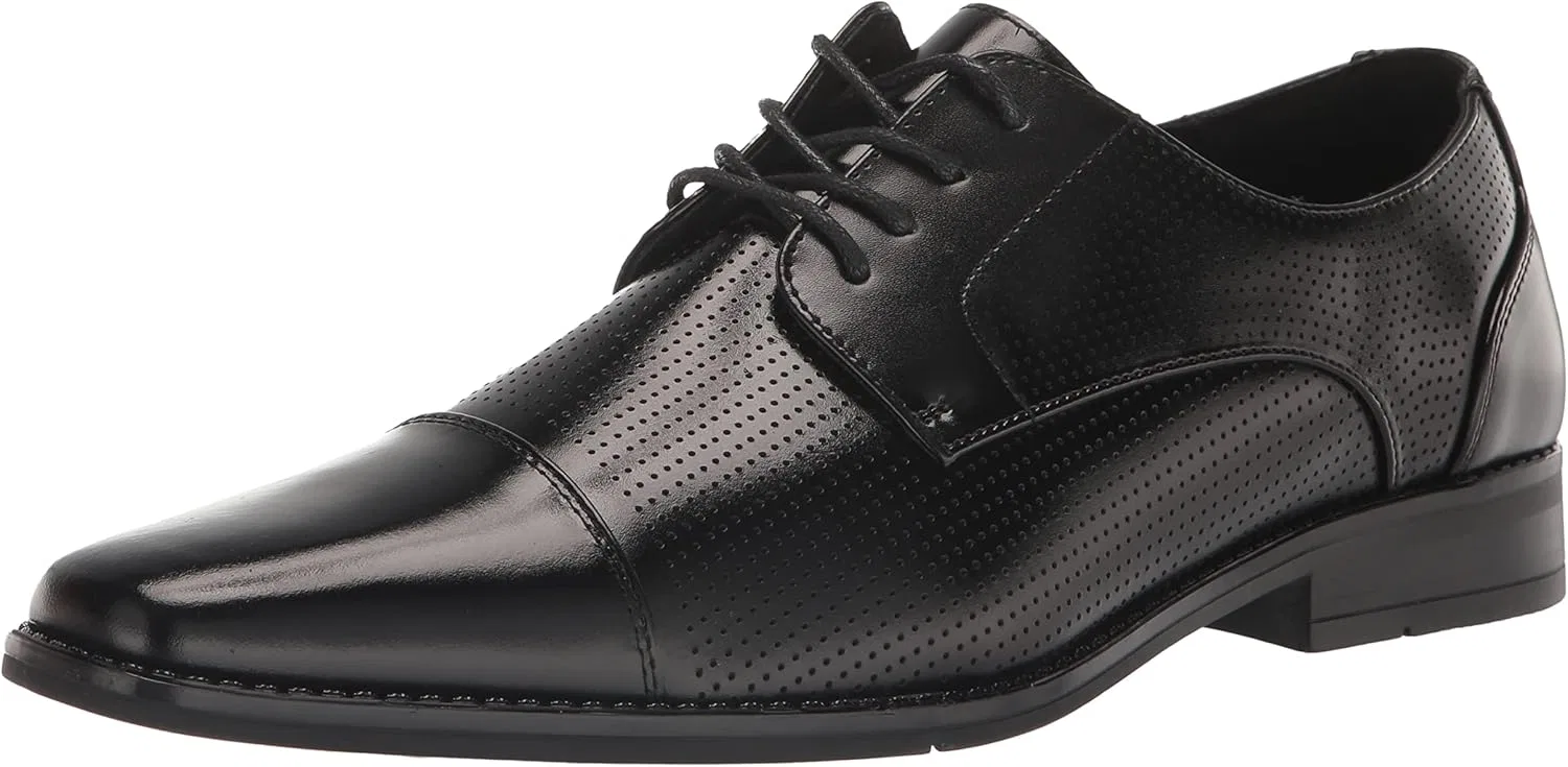 Туфли Stacy Adams Herren Kepler Zehenkappe Oxford, Black