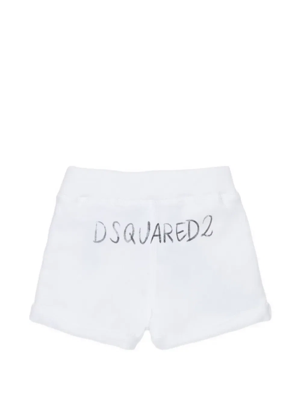 Шорты с кулиской Dsquared2 Kids, белый — фото 2