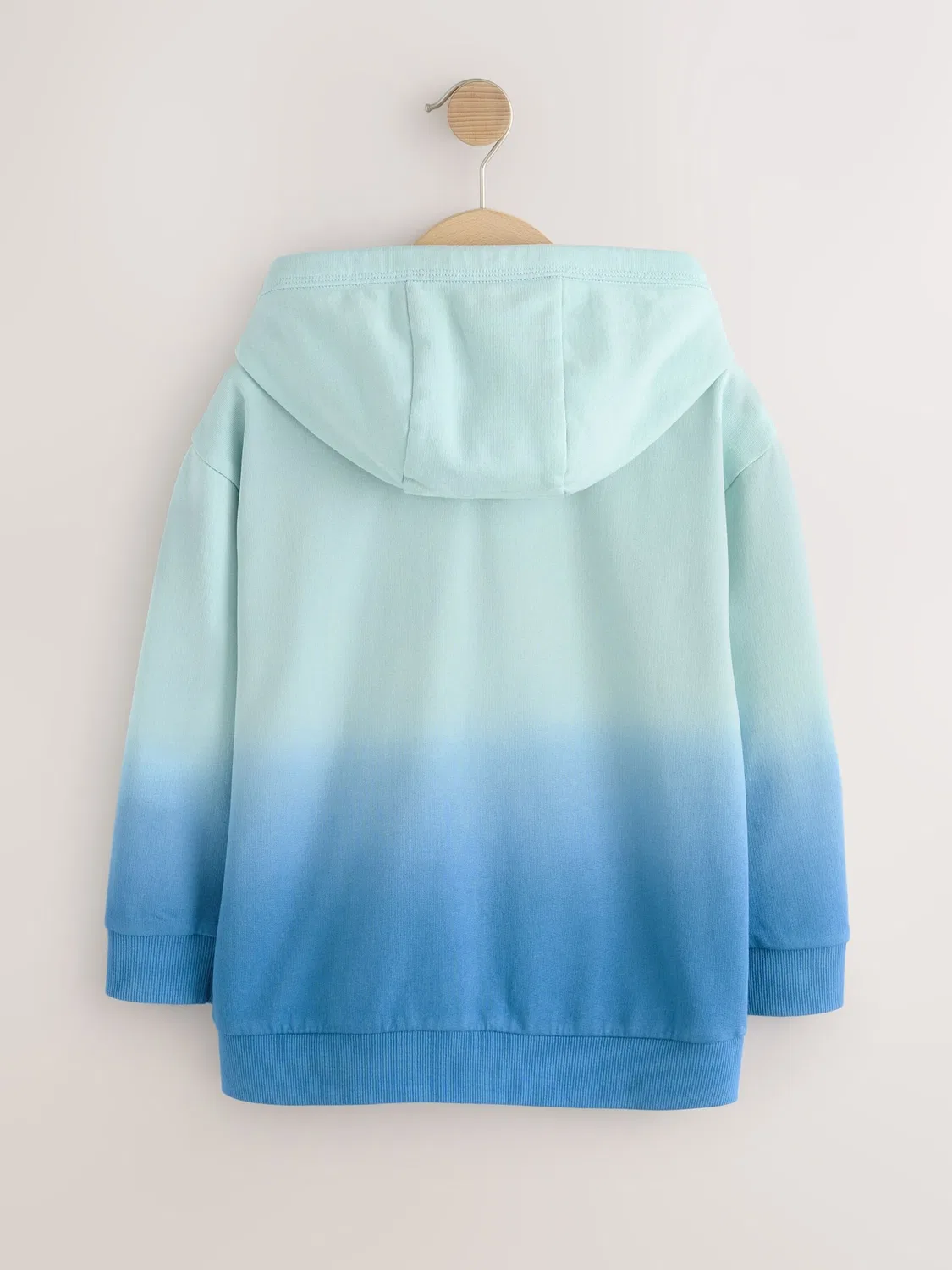 Толстовка на молнии Next, Royal Blue/Pastel Blue — фото 2