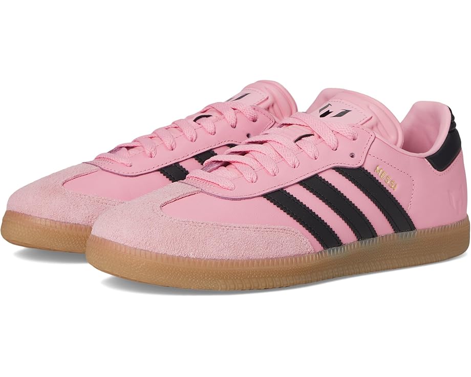 Мужские кроссовки Adidas Samba Messi, Light Pink/Black/Gum