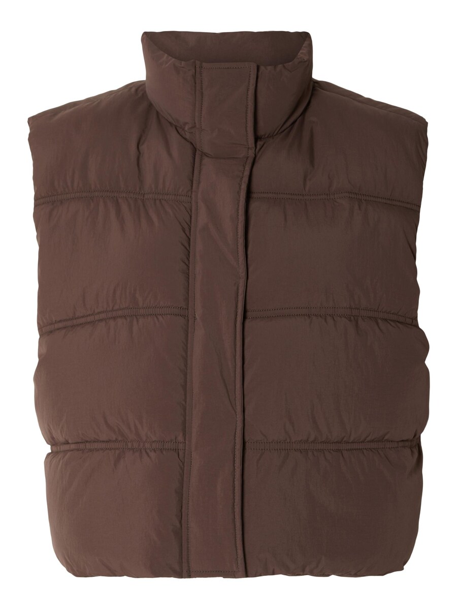 

Жилет SELECTED FEMME Vest KLEA, темно-коричневый