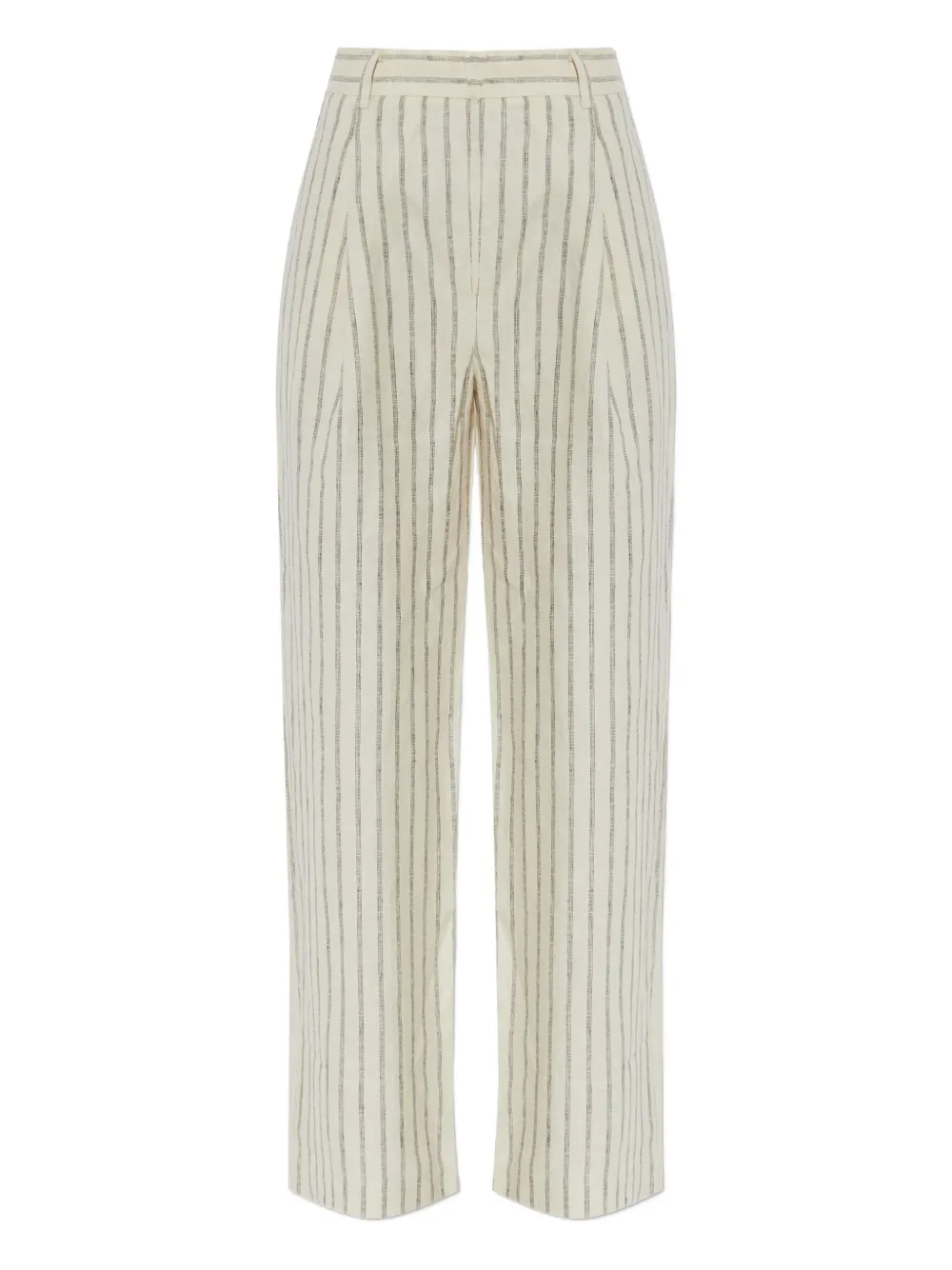 

Брюки в полоску со складками Posse, нейтральный