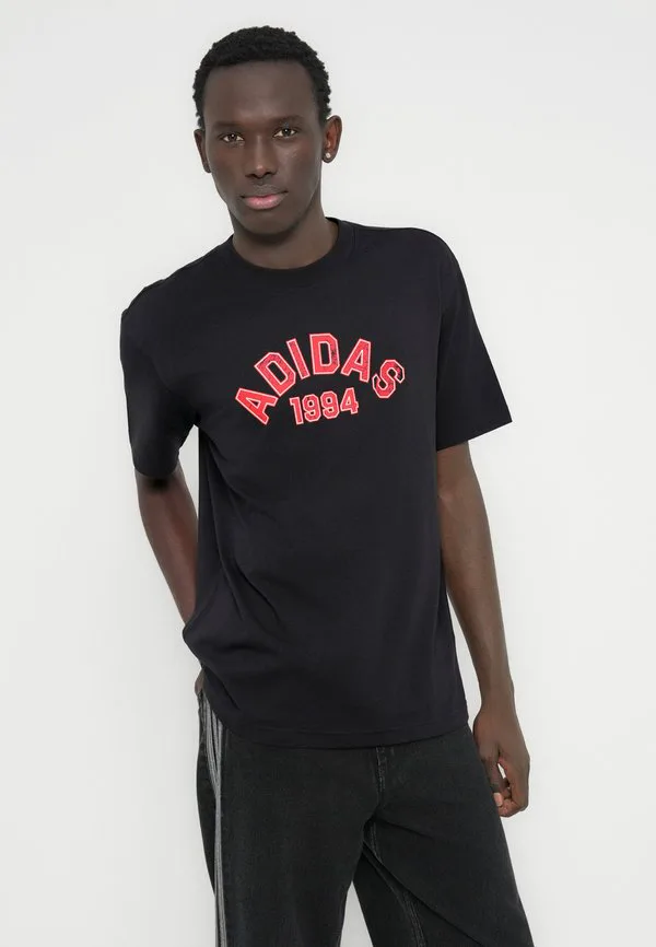 Футболка унисекс с принтом Adidas Originals, Black — фото 4