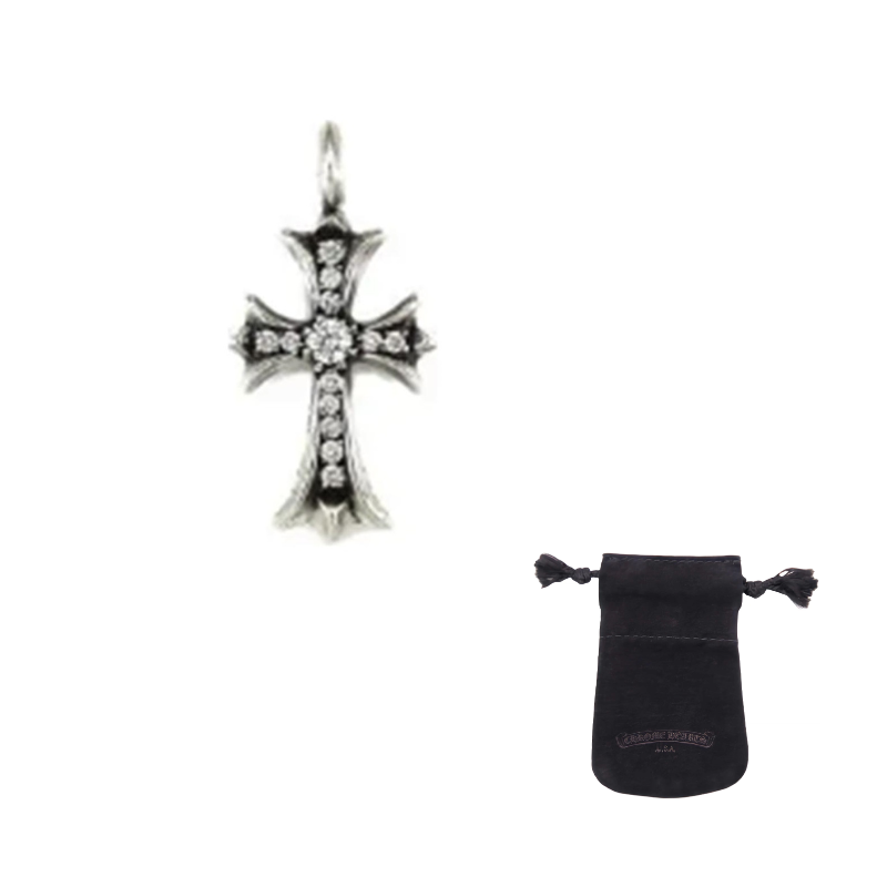 

Chrome Hearts 925 Sterling Silver, подвески с бриллиантами, унисекс, серебро