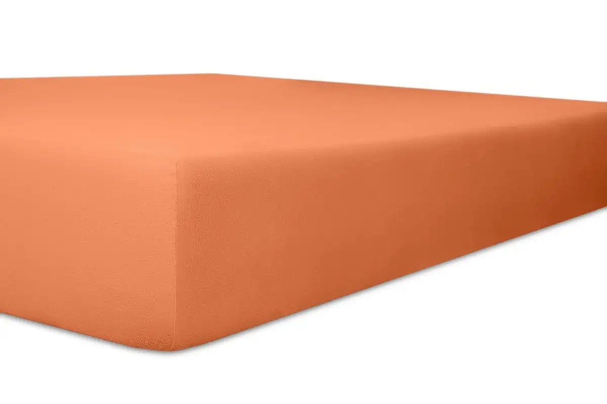 

Простыня на коленях "Exclusive-Stretch", оптимальная посадка Kneer 90-100х190-220 см, 1 шт., карамель