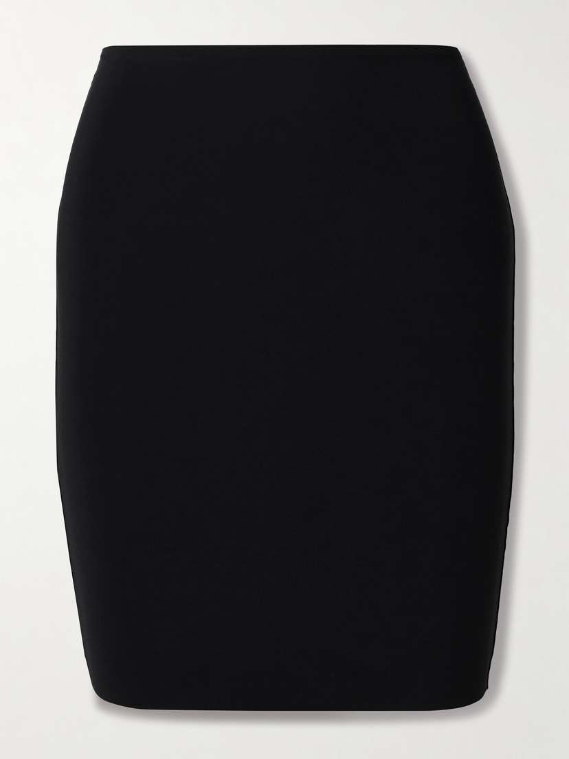 

Мини-Юбка с эластичными полосками и полускольжением Commando, черный