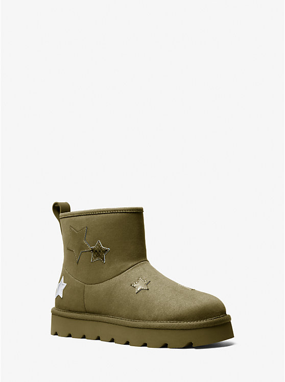 Украшенные сапоги Winnie Michael Kors, зеленый