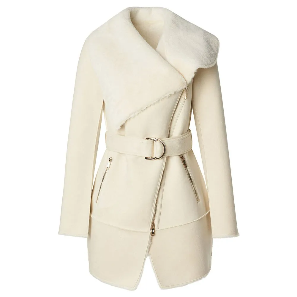 

Пальто Salsa Jeans Shearling, белый