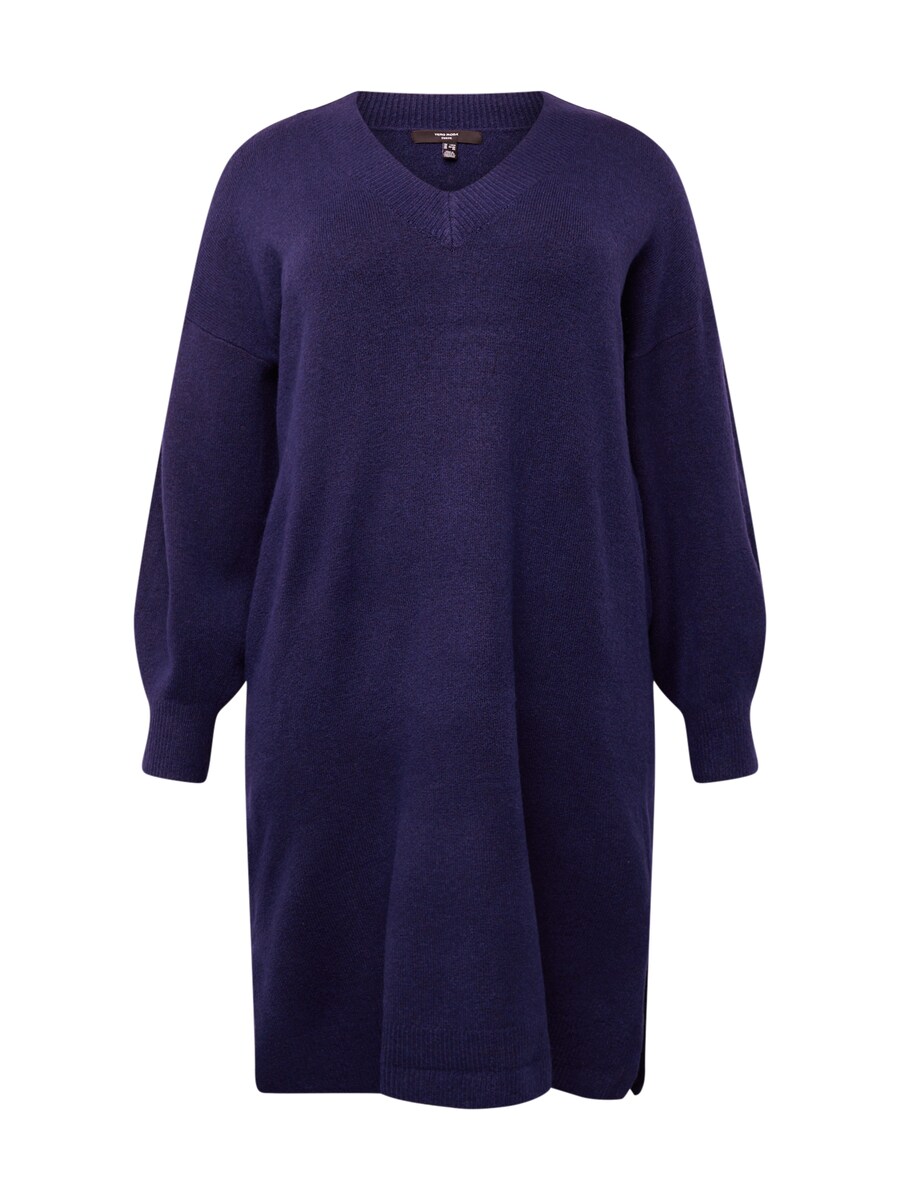 

Вязаное платье Vero Moda Curve Knitted dress, индиго