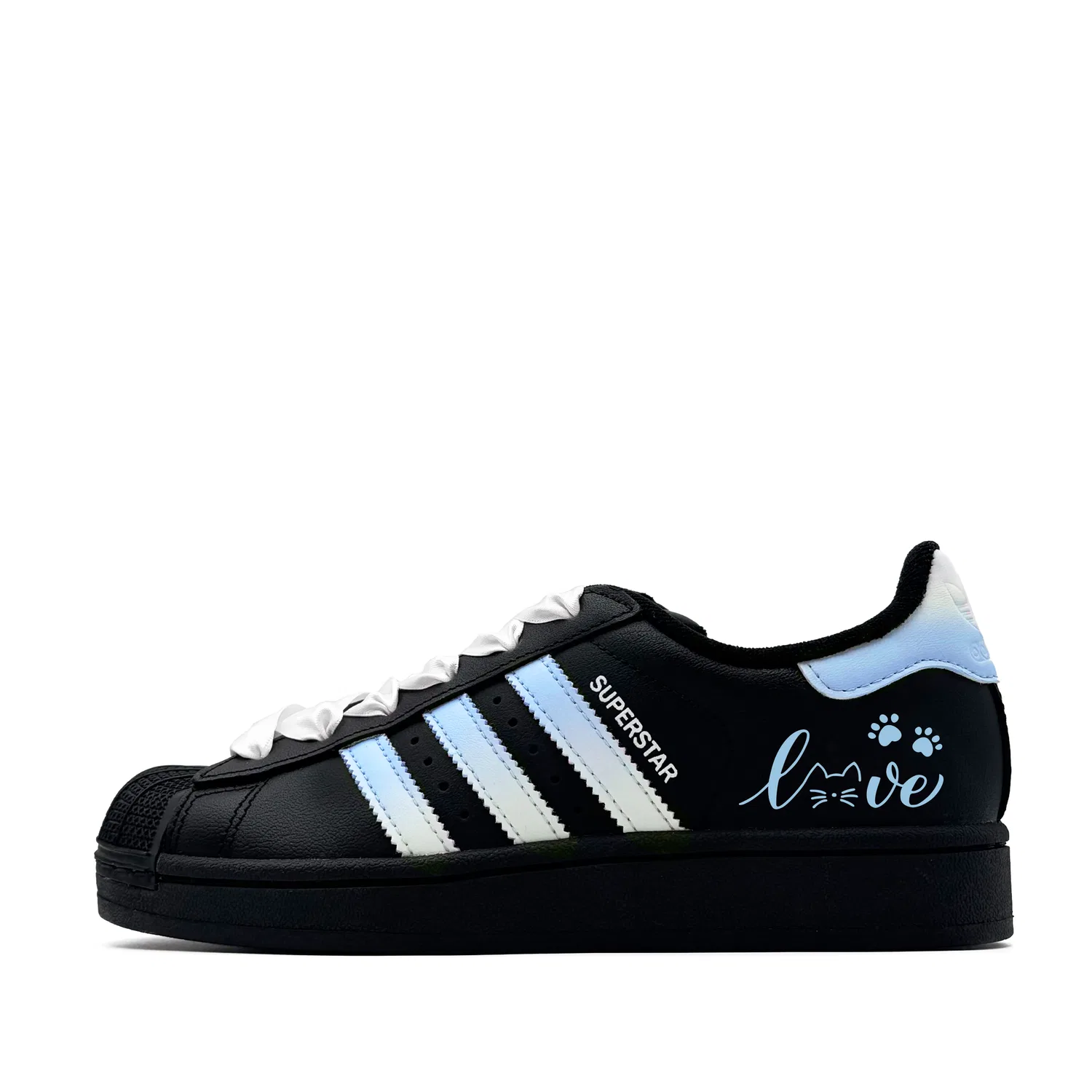 Кроссовки детские Adidas Originals Superstar 2 голубые