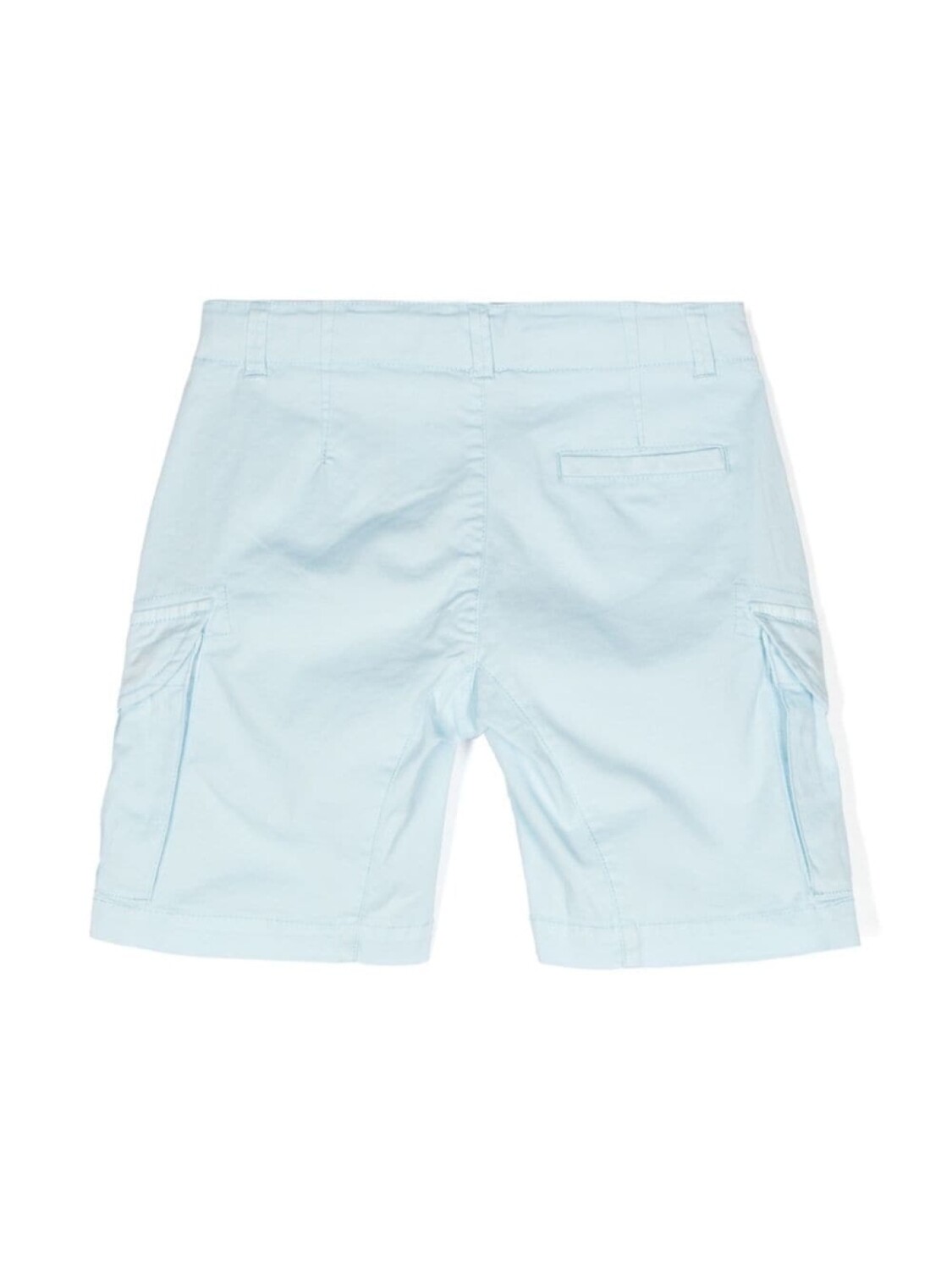 

C.P. Company твиловые шорты с декором Lens, синий