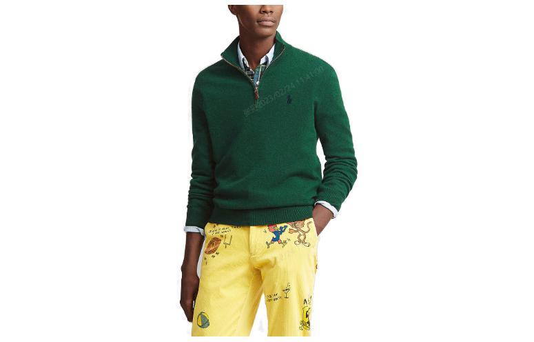 

Свитер мужской зеленый Polo Ralph Lauren