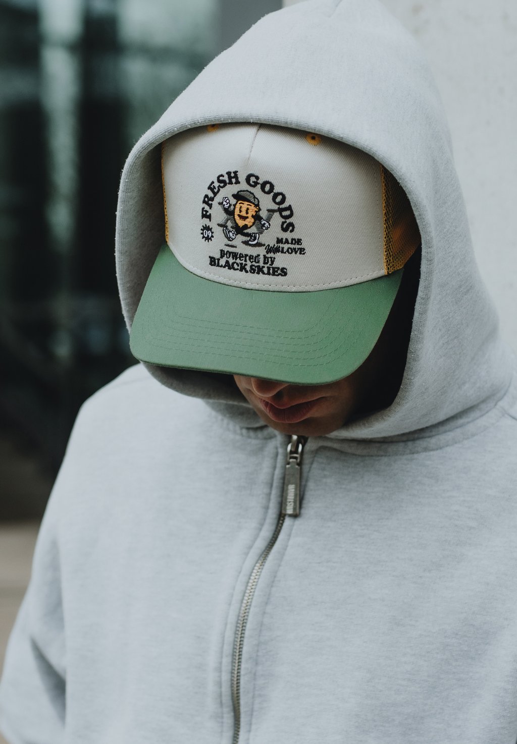 

Бейсболка 10TH ANNIVERSARY SNAPBACK Blackskies, желтый