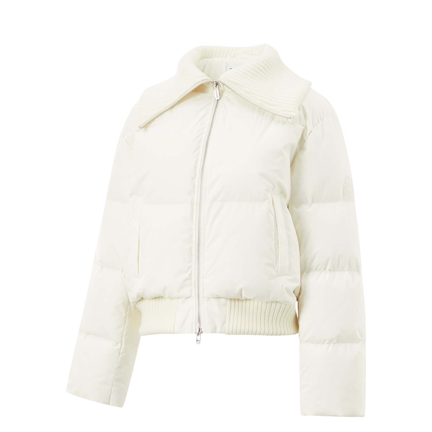 

LINING Пуховик женский цвета слоновой кости, Ivory