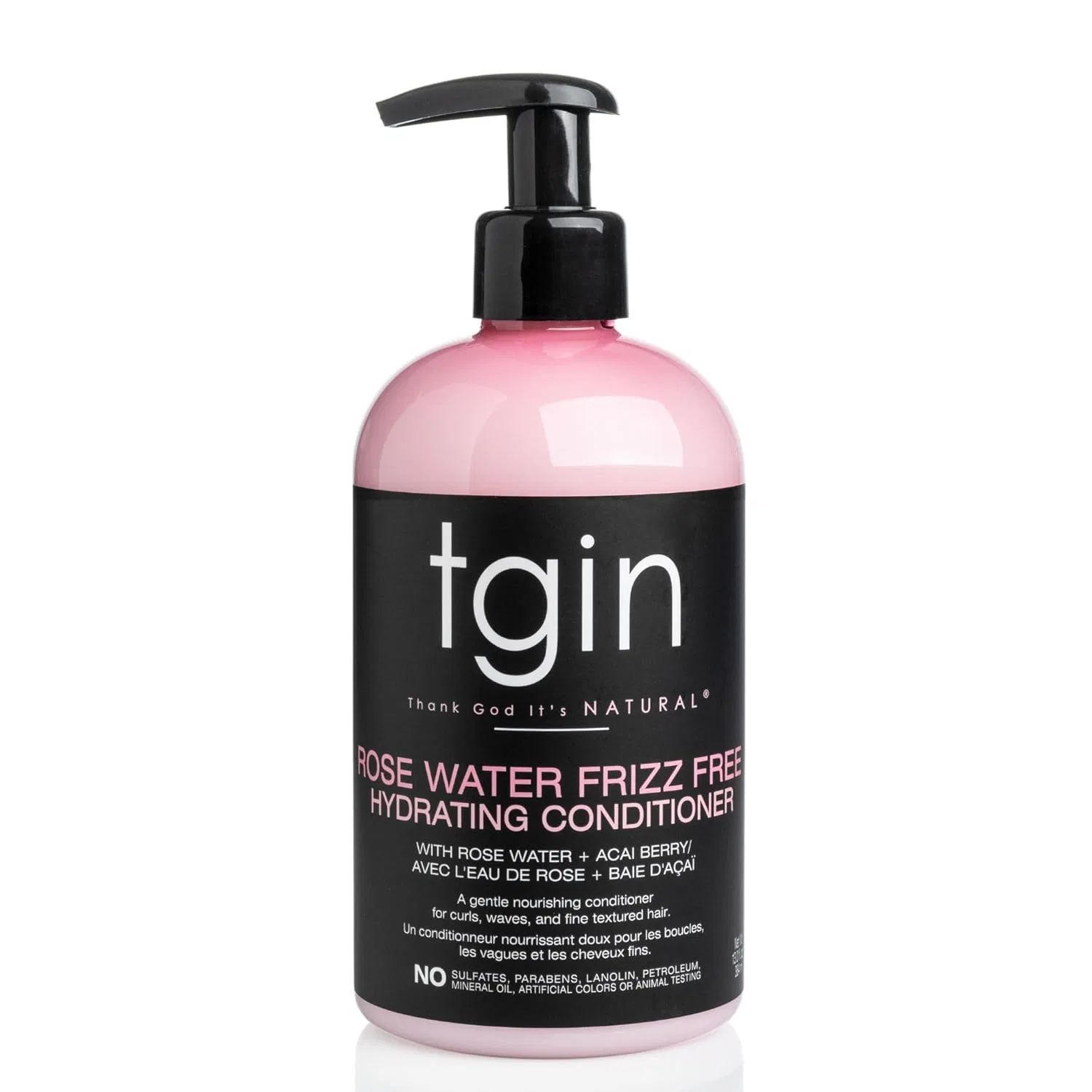 Увлажняющий кондиционер «Rose Water Frizz-Free Hydrating Conditioner» от Tgin Thank God It'S Natural