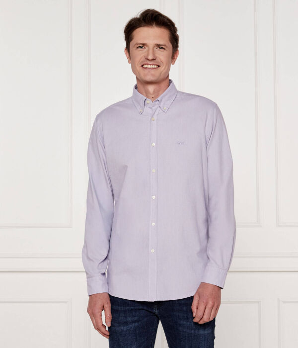 

Рубашка rickert_m Regular fit Boss Orange, лавандовый