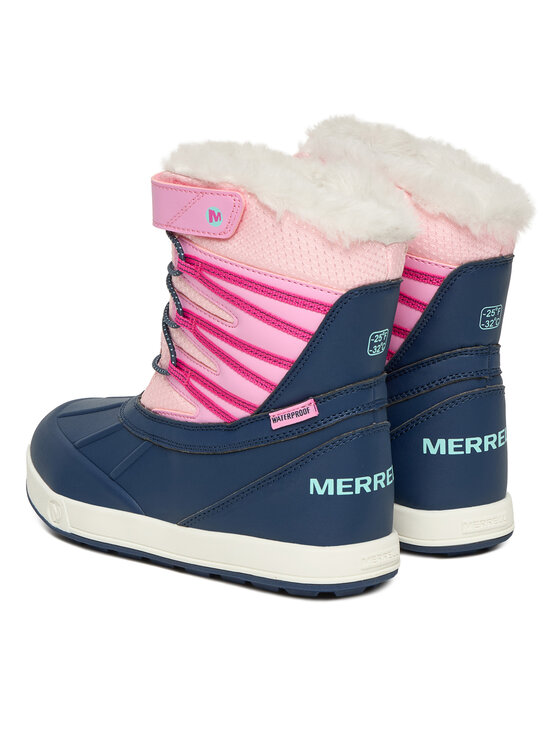 Сапоги для снега Snow Bank 5 MK168434 Merrell, розовый — фото 3