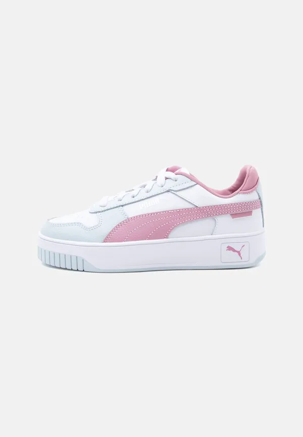 Кроссовки унисекс carina street jr Puma, White/Poised Pink/Sea Glass