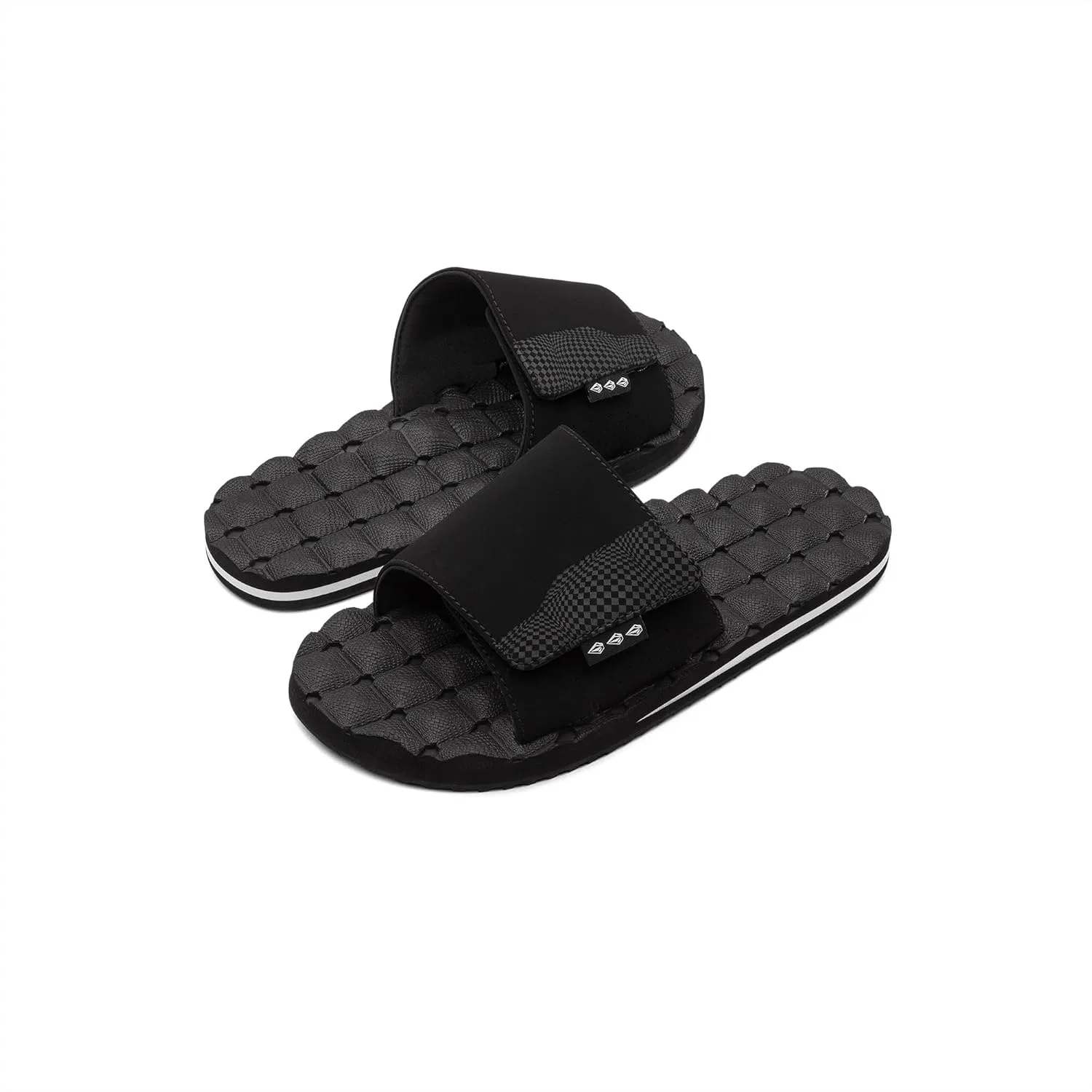 Сандалии-шлепанцы Volcom для мужчин, Black White
