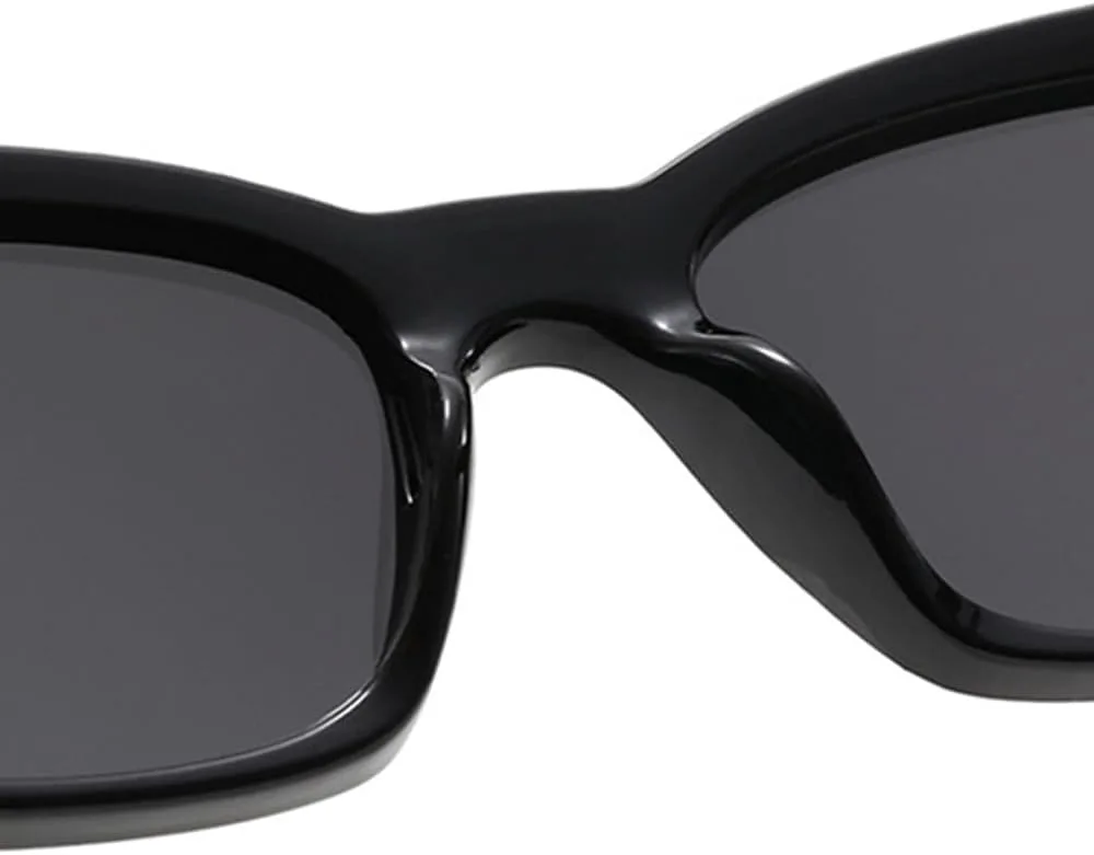 

Солнцезащитные очки в прямоугольной оправе 2027 года для женщин и мужчин, винтажные солнцезащитные очки в многоугольной оправе для мужчин и женщин MTZJH, 7