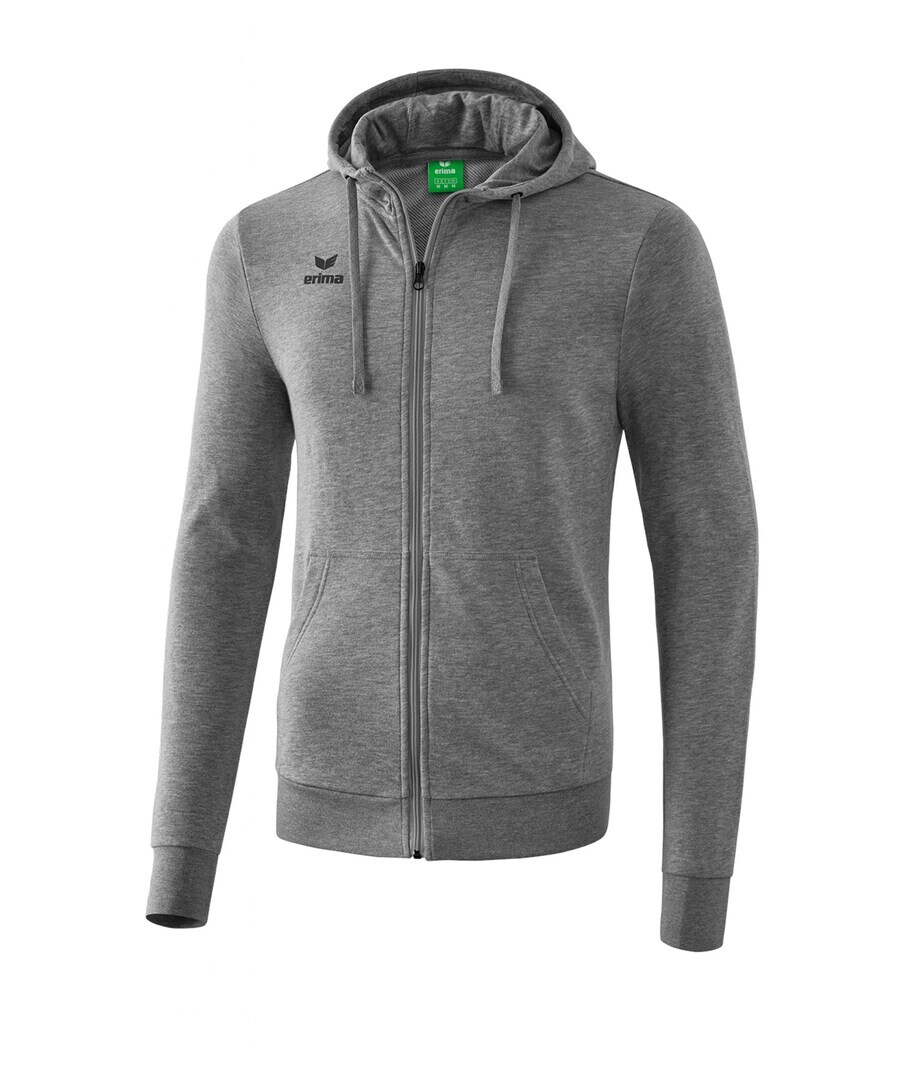 

Худи ERIMA Athletic Zip-Up Hoodie, серый