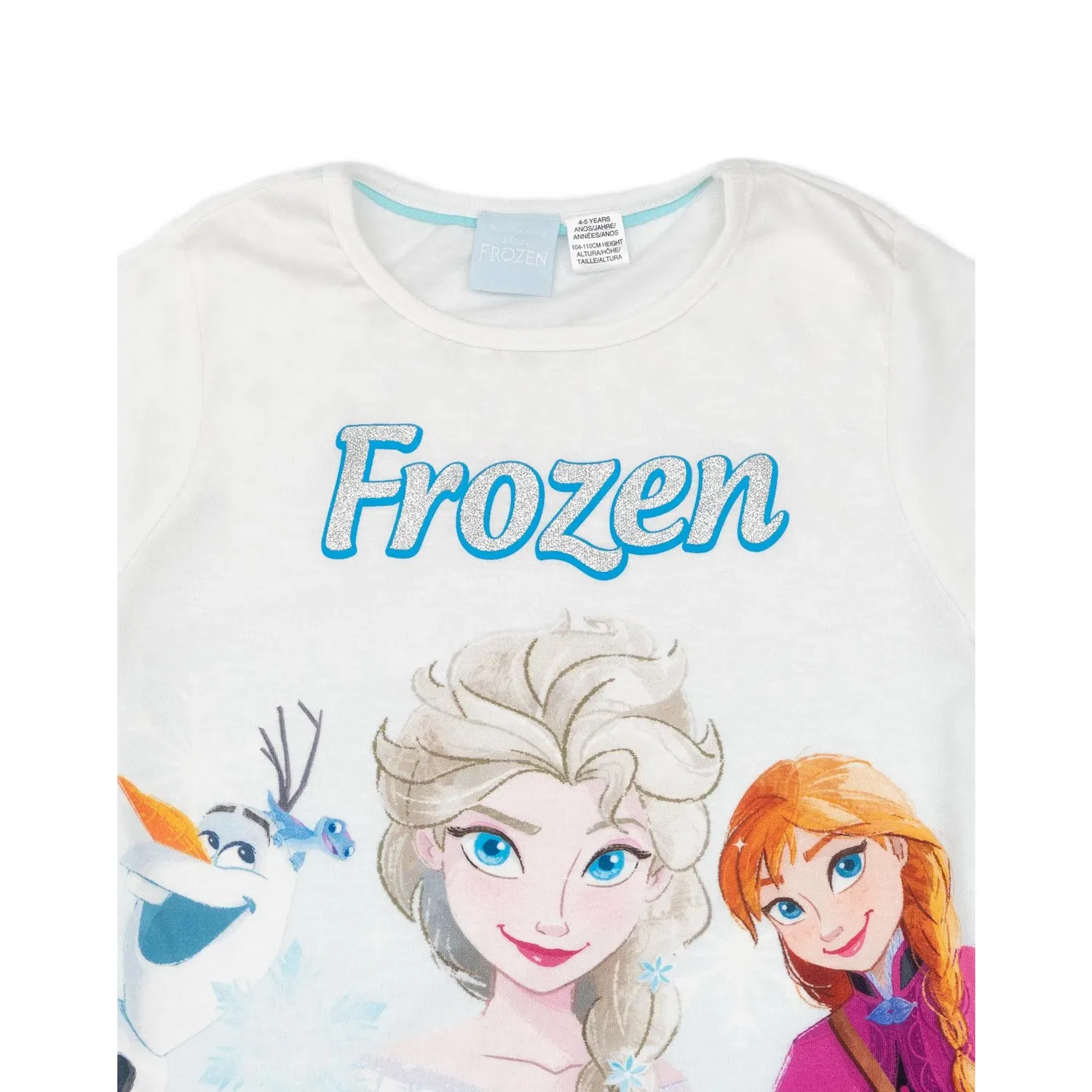 Пижама для девочек Frozen Disney, синий — фото 3