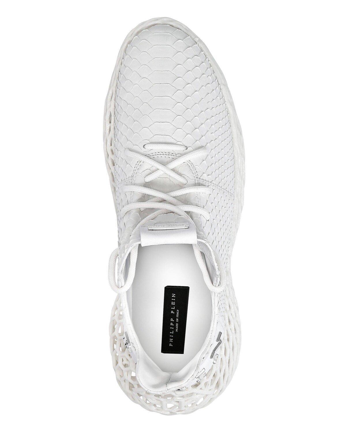 

КРОССОВКИ RUNNER $KELETON PYTHON VIPER Philipp Plein, белый