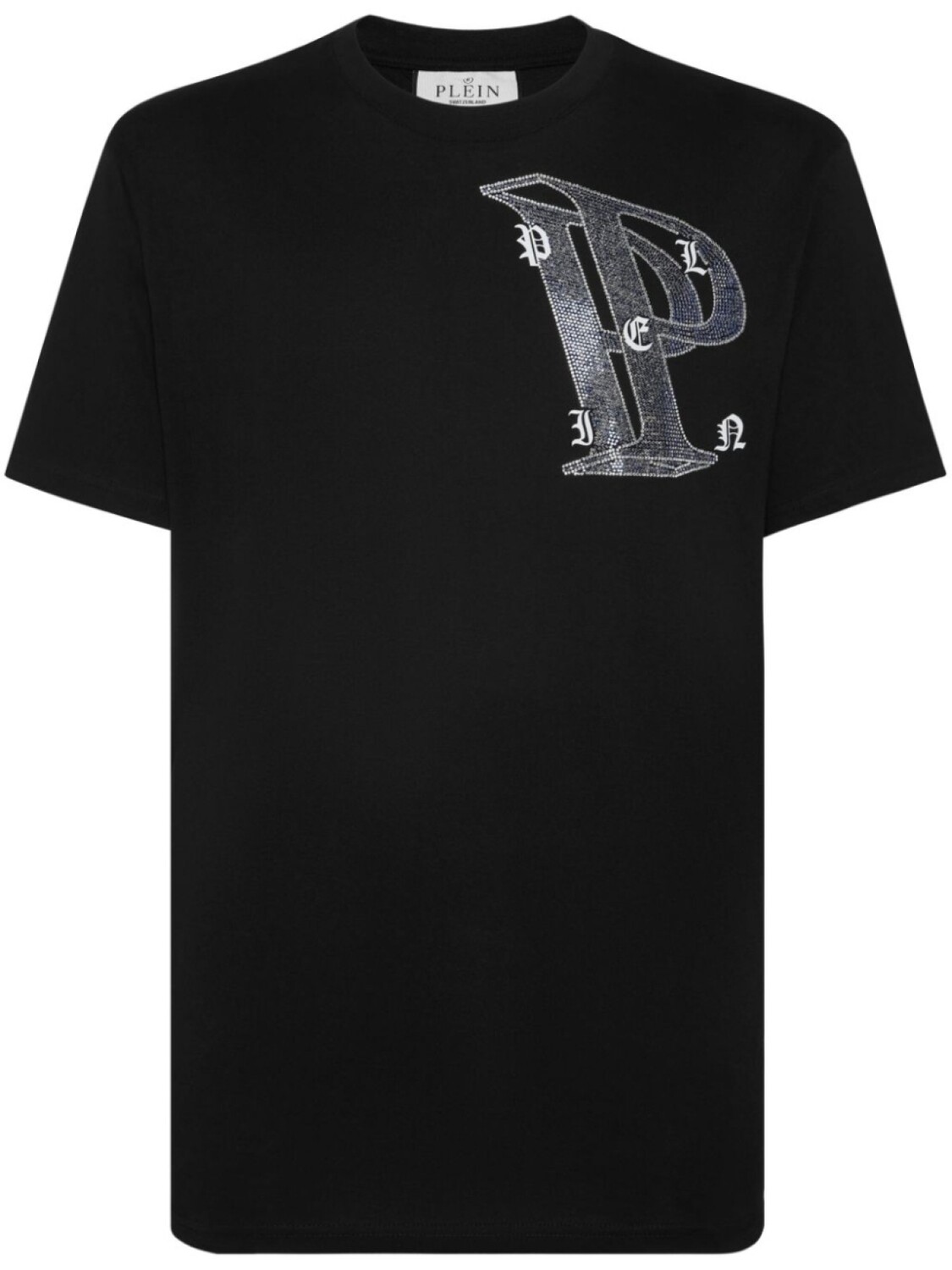 

Philipp Plein футболка со стразами, черный