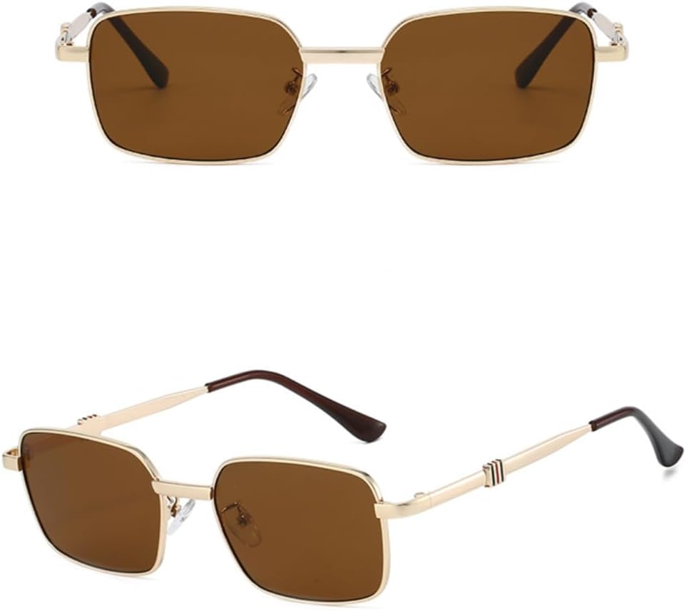 

Высококачественные металлические модные солнцезащитные очки в стиле ретро, ​​маленькая оправа, для женщин, для занятий спортом на открытом воздухе, для вождения, для мужчин TVTBBVV, 6