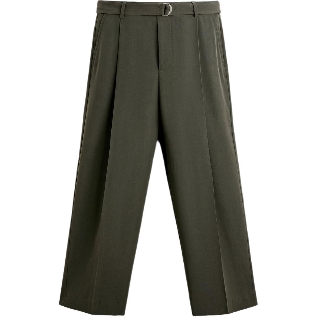

ZARA Повседневные брюки Nanushka X Nanushka, мужские, зеленые