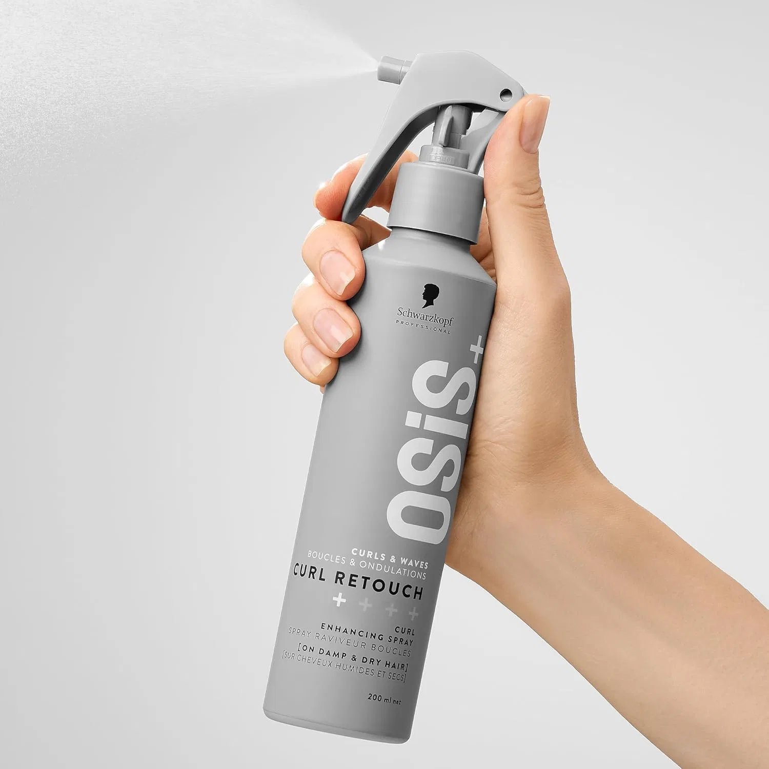 Спрей для укладки Schwarzkopf Professional OSiS+ Curl Retouch для освежения и дефиниции локонов 200 мл Osis+ — фото 4