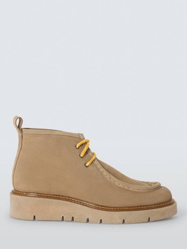 Palfrey замшевые укороченные ботинки Wallaby Desert на шнуровке John Lewis, Beige