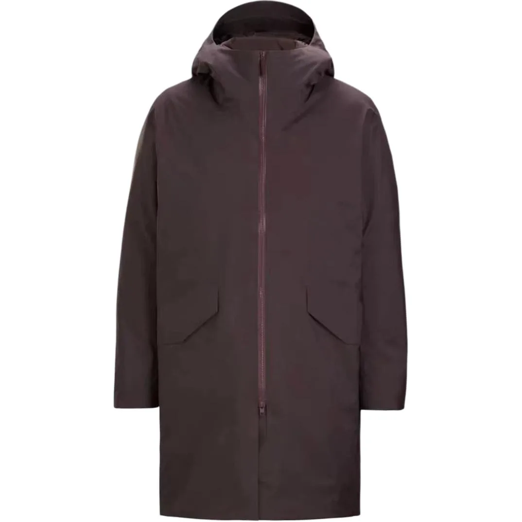 Парка с капюшоном Veilance на молнии Arcteryx, Phantasm Purple/Phantasm