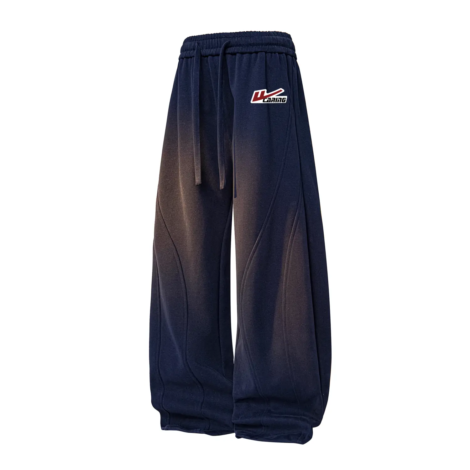 

Вязаные спортивные штаны Unisex WARRIOR, темно-синий (diy badge)