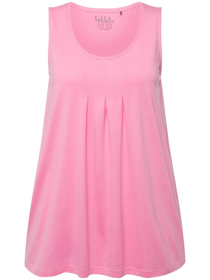 

Футболка Ulla Popken, цвет hell pink