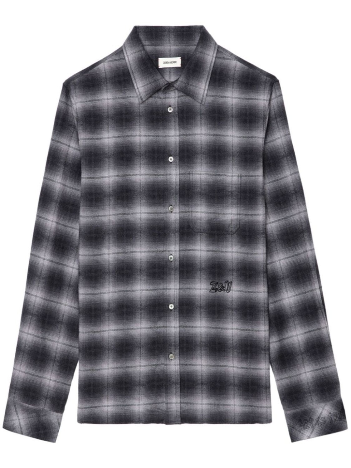 

Zadig&Voltaire рубашка Стэна, серый
