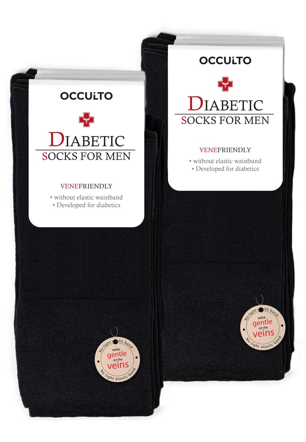 

Носки 10 PACK DIABETIKER OCCULTO, черный