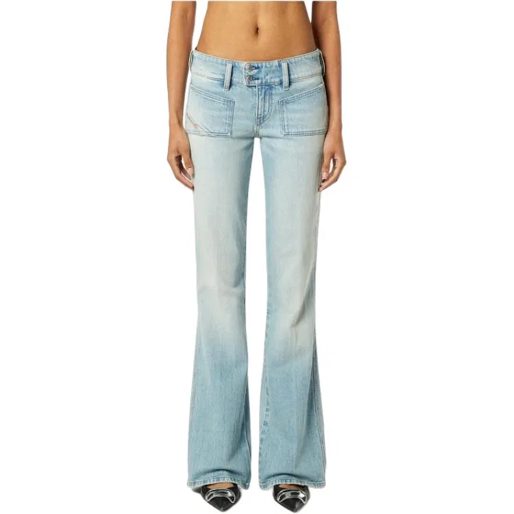 Джинсы расклешенные DIESEL Light Blue