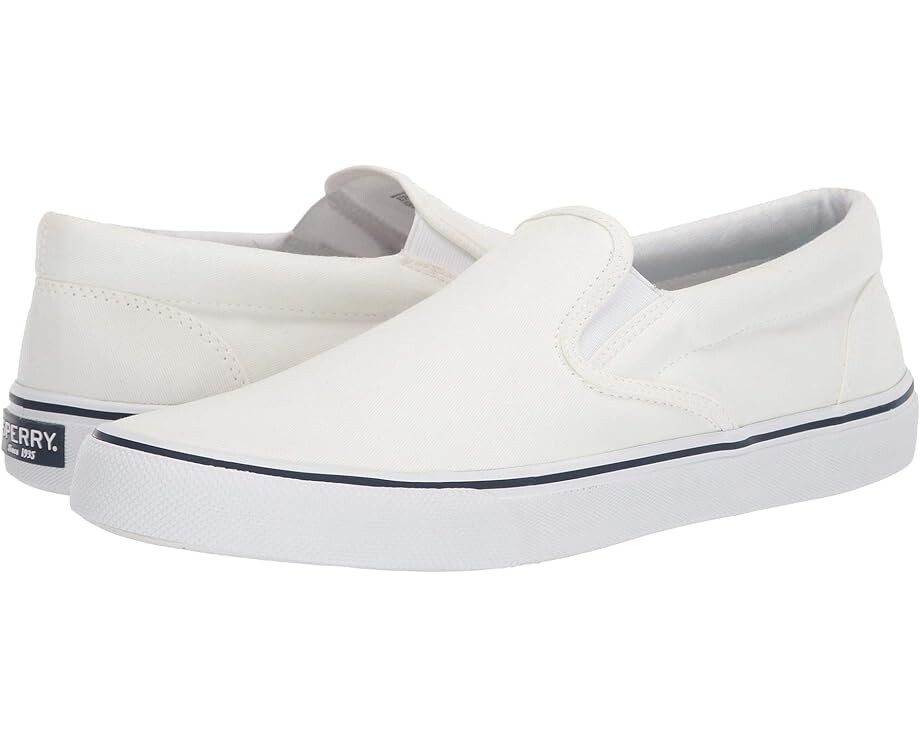 

Кроссовки Sperry Striper II Slip-On Sneaker, цвет SW White, Серый, Кроссовки Sperry Striper II Slip-On Sneaker, цвет SW White