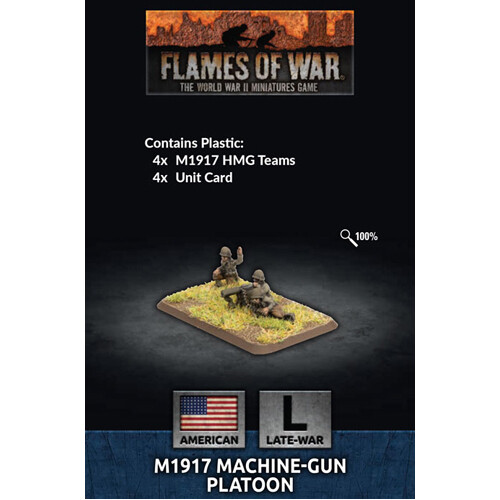 

Фигурки M1917 Machine-Gun Platoon (Late War X12 Figures Plastic)