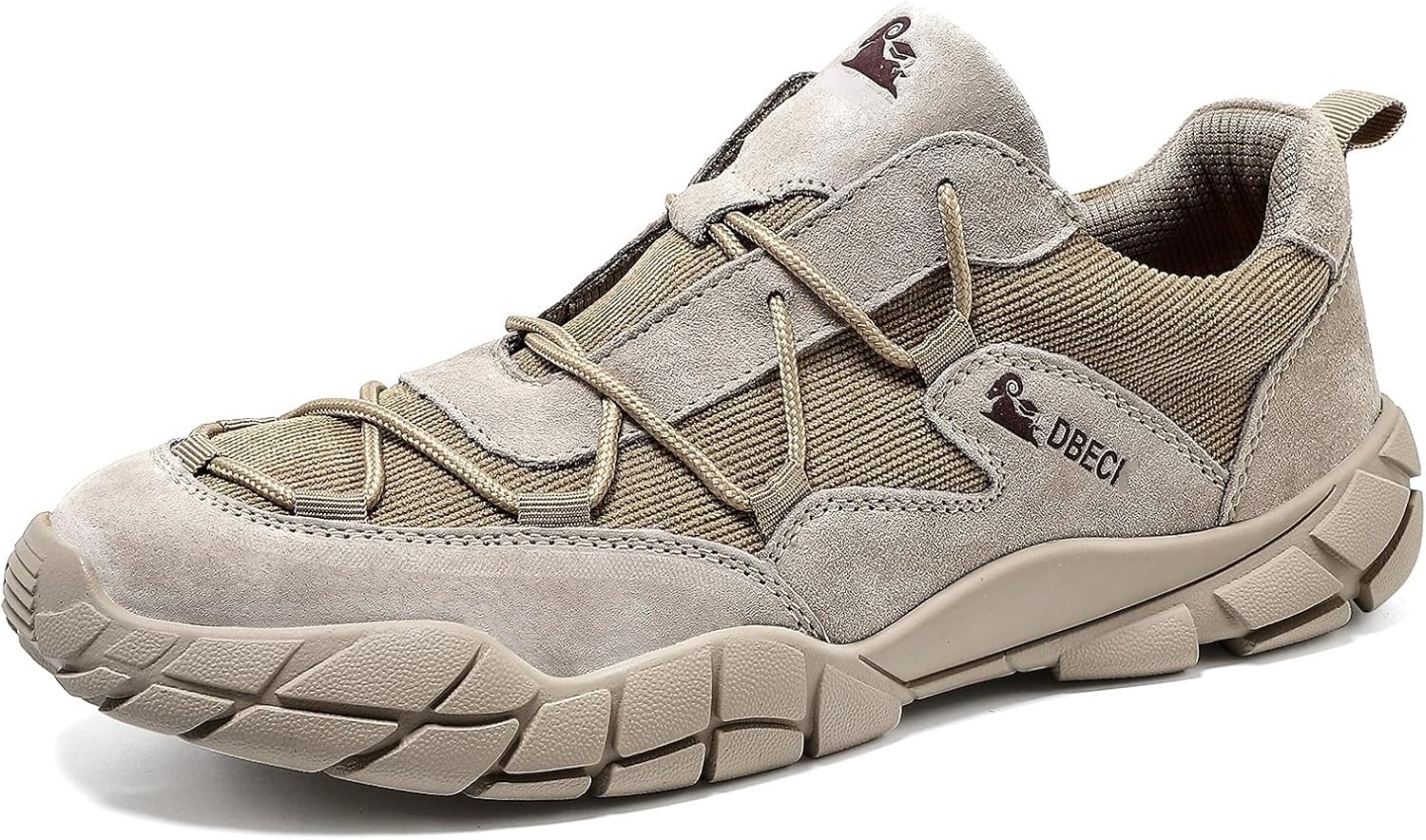 

Мужские легкие походные кроссовки Дышащие прогулочные мокасины Без шнурков для улицы Нескользящие прочные повседневные обувь Generic, желтый