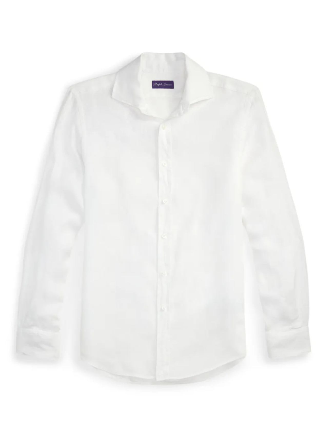 

Льняная рубашка Ralph Lauren Purple Label, белый