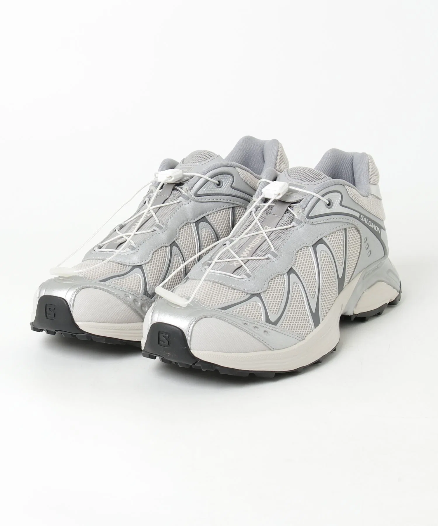 Мужские кроссовки SALOMON XT-WHISPER серебристые