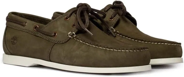 Мужские лодочные туфли Timberland Cedar Bay, Green — фото 3