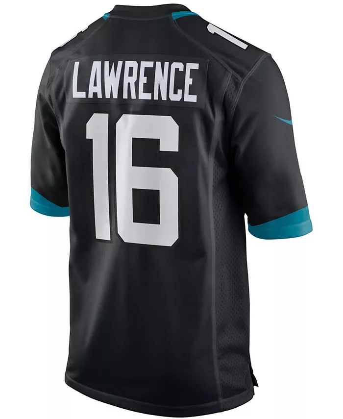 Мужская альтернативная игровая футболка Jacksonville Jaguars Тревора Лоуренса Nike, черный — фото 3