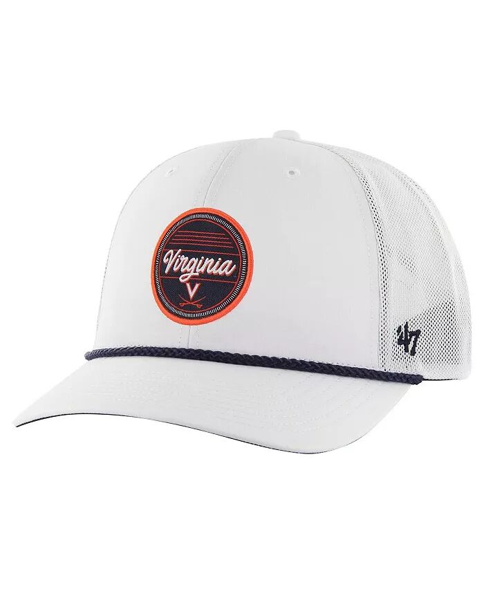

Мужская белая регулируемая кепка Virginia Cavaliers Fairway Trucker '47 Brand