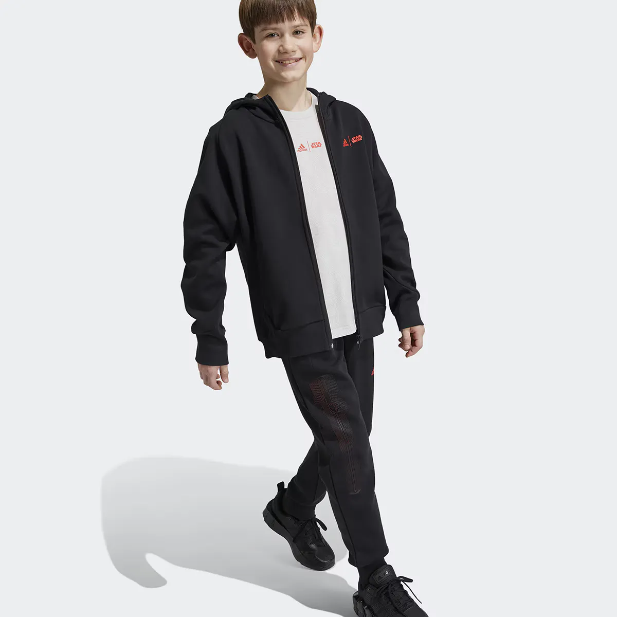 

Star Wars Z.N.E. Adidas Детская футболка, серый